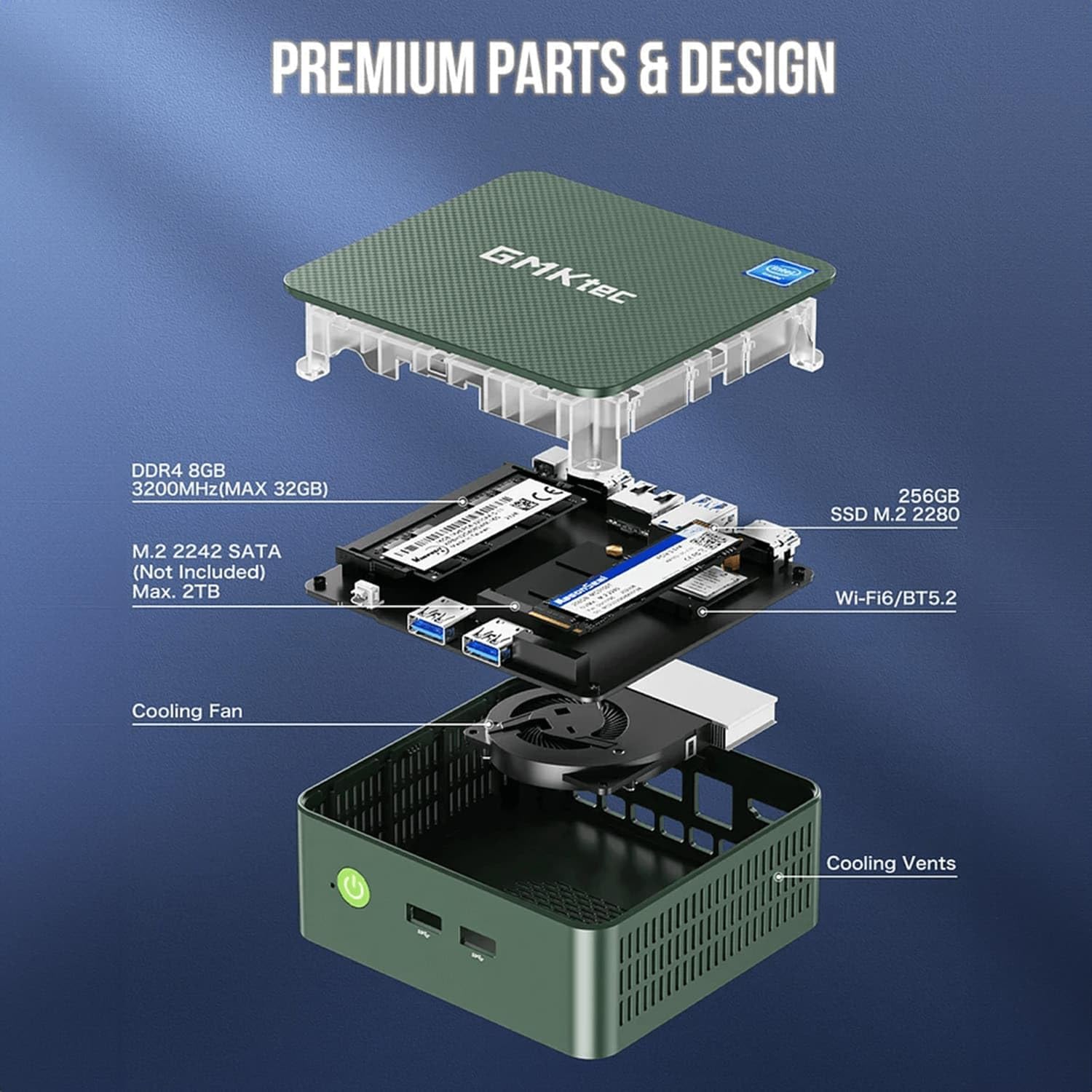 GMKTec NucBox G3 ミニ PC ユーザーマニュアル